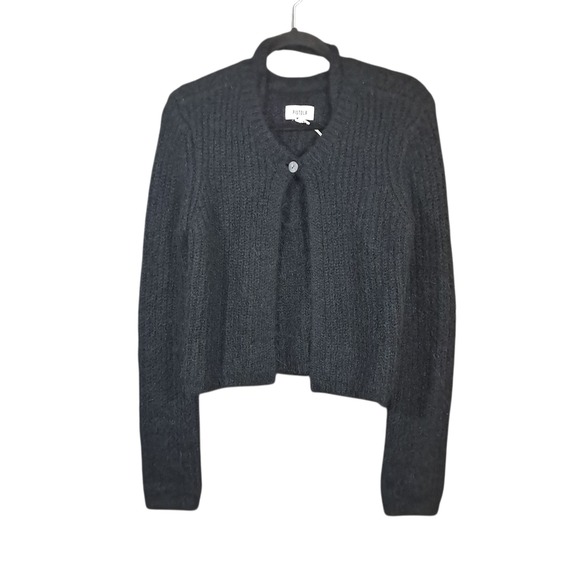pistola Sweaters - Pistola NWT Emilie Halter Cardigan Sweater Set Black Midnight Knit Alpaca Large